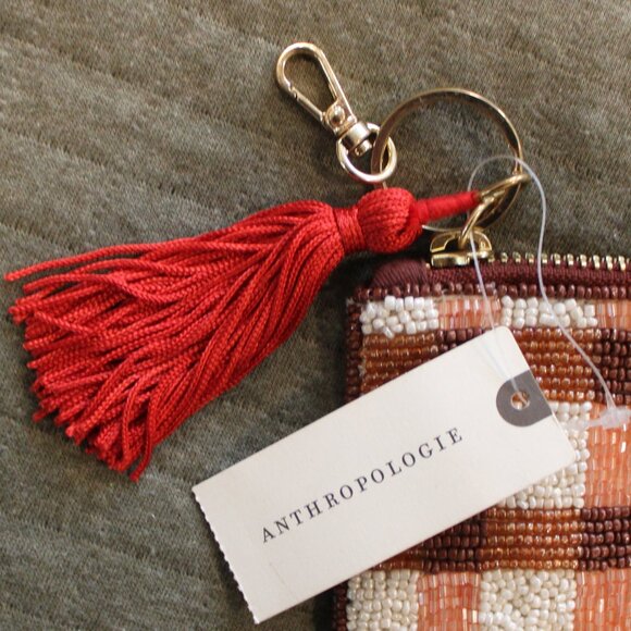 NWT Anthropologie Beaded Coin Purse : Picnic Edition - Picture 10 of 11